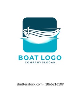 Design-Vektorvorlage für Bootlogos
