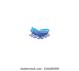 Boat Logo Design vector Template