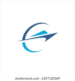 Boat logo with boat and mountain combination, suitable for various company brands with maximum effect.