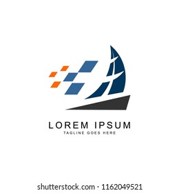 boat logo template
