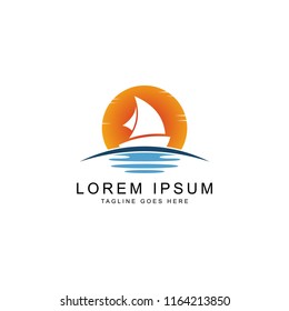 boat logo template