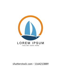 boat logo template