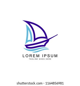 boat logo template
