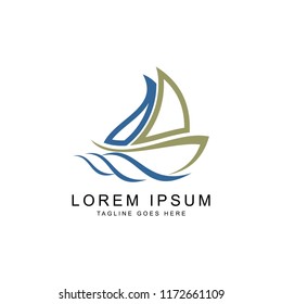 boat logo template