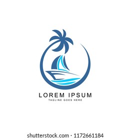 boat logo template