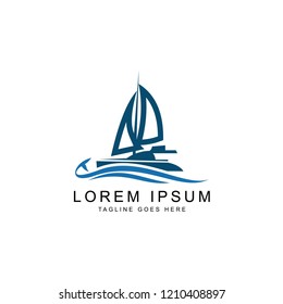 boat logo template