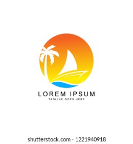 boat logo template