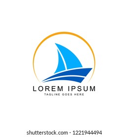 boat logo template