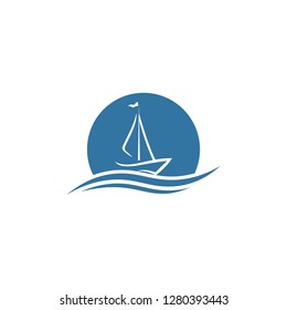 boat logo template
