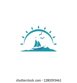 boat logo template