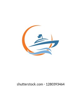 boat logo template