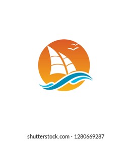 boat logo template
