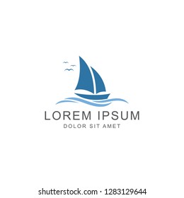 boat logo template