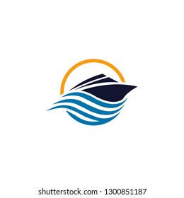 boat logo template