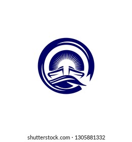 boat logo template