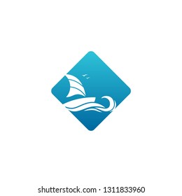 boat logo template