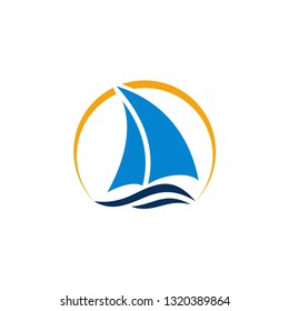 boat logo template