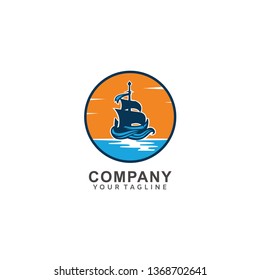 Boat Logo Template