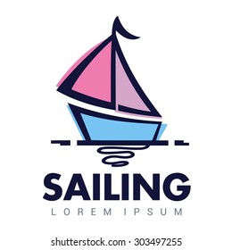 Boat Logo Template