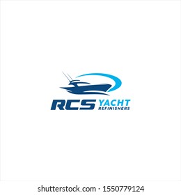 Boat Logo Template Design Idea