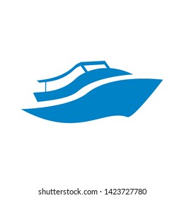 Boat logo template vector icon design