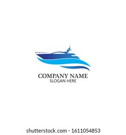 boat logo template,ship icon design,illustration element vector