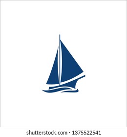 boat logo vector