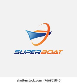 boat logo vector.eps