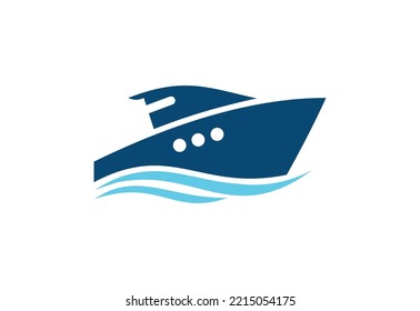 Boat Logo Vector design template.