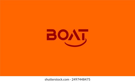 Boat Love Typo Artworks - Logo Style