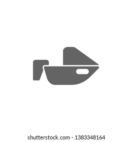 Boat, motor, speed icon. Element of simple transport icon. Premium quality graphic design icon. Signs and symbols collection icon for websites