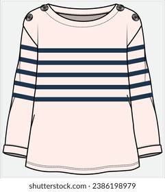 MONTAJE DEL KNIT DE LA CADENA DE LA NECESIDAD DE LOS BARCOS CON DETALLES INMOBILIARIOS PARA MUJERES Y NIÑAS ADOLESCENTES EN EL ARCHIVO DE ILUSTRACIÓN DEL VECTOR