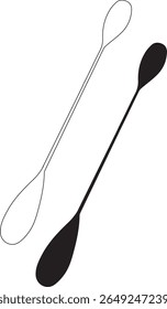 Boat with oars icon stock illustration
Canoe, Icon Symbol, Computer Graphic, Oar, IllustrationTwo black silhouette of crossed oars. Rowing oars. Water sport. Icon of boat oars. Vector illustration.