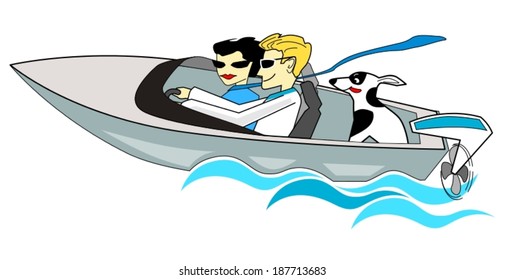 Boat on the sea