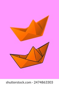 Boat Origami Art Collection Paper Craft 