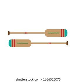 boat paddle illustration clip art vector