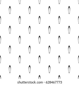 Boat pattern seamless in simple style vector illustration