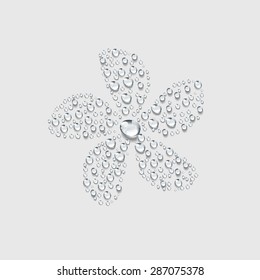 boat propeller sign, dew vector, screw motor boat on the stocks on the beach