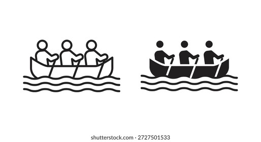 Icono de regata para Web y App. Ilustración vectorial eps