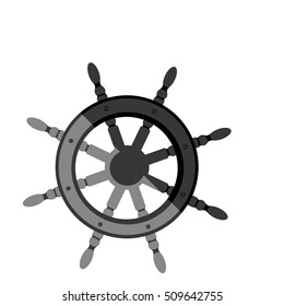 boat rudder icon