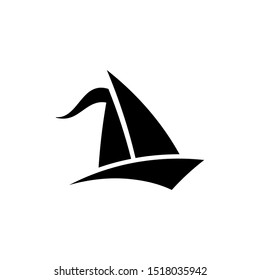 Boat, sail, sailing, ship, yacht icon. Vector illustration