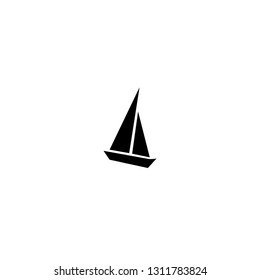 boat sailing icon