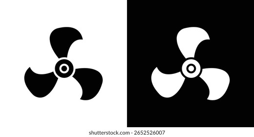 Coleção de símbolos de ícone de parafuso de barco. Ilustração de stock de vetor plano.