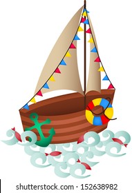 Boat at Sea 