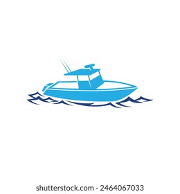 boat sea water logo symbol