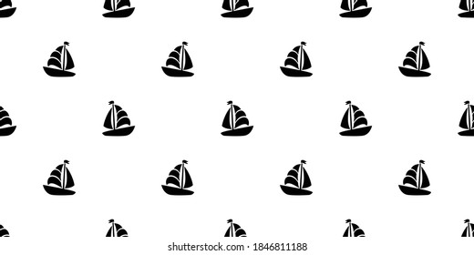 ilustración de dibujos animados sin soldadura en barco