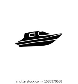 Boat Ship doodle icon vector hand drawing 