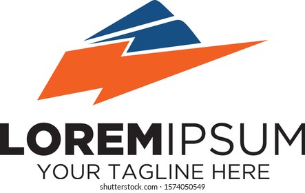 Boat or Ship Energy Logo Template