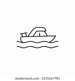 boat ship icon sign vector