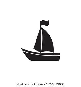 boat ship icon vector sign symbol